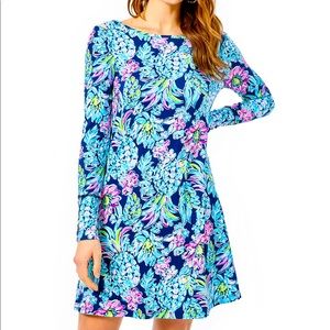 Lilly Pulitzer Kaisley Dual -neck dress SPF 50+